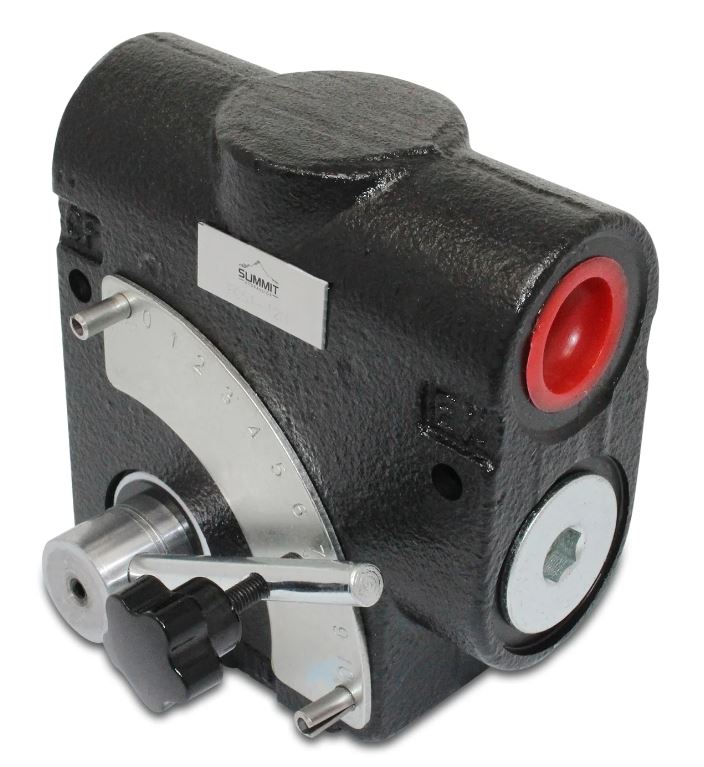 Válvula de control de caudal variable